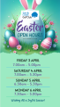 Easter Opening Hours